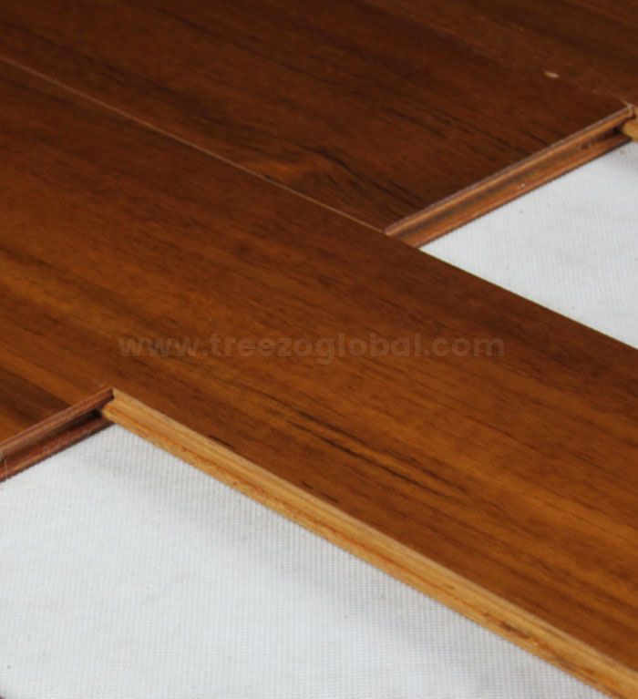 Multilayer Burma Teak Engineered Wood Flooring