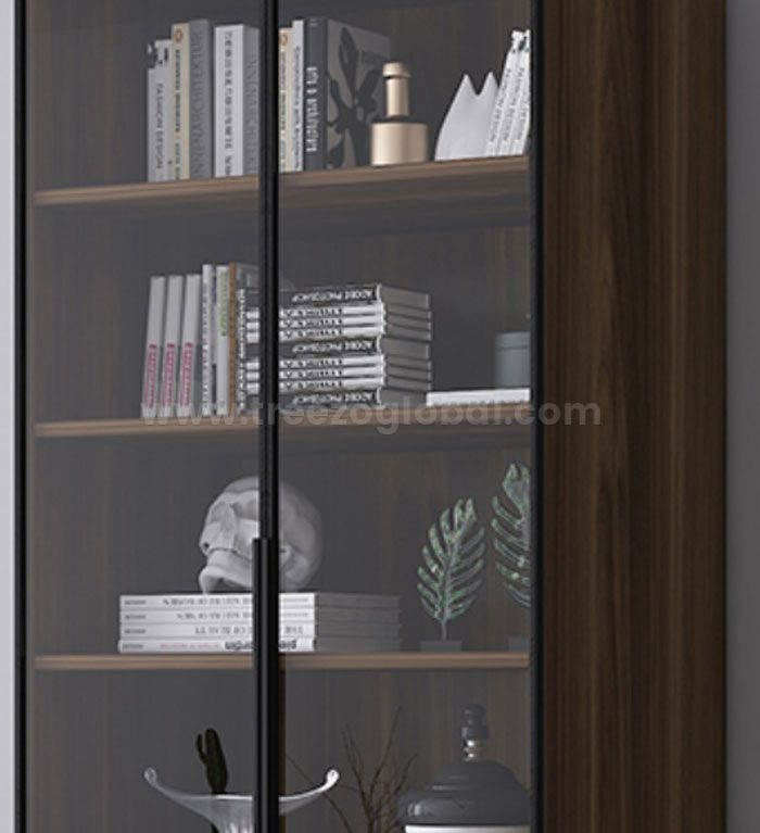 Bookcase with LED Light