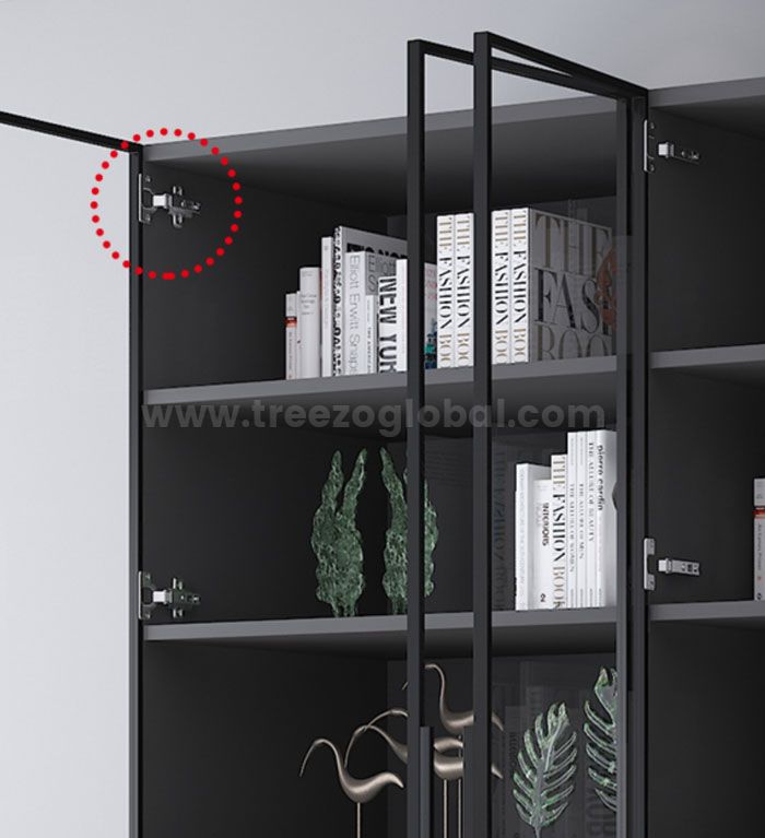 Bookcase with LED Light