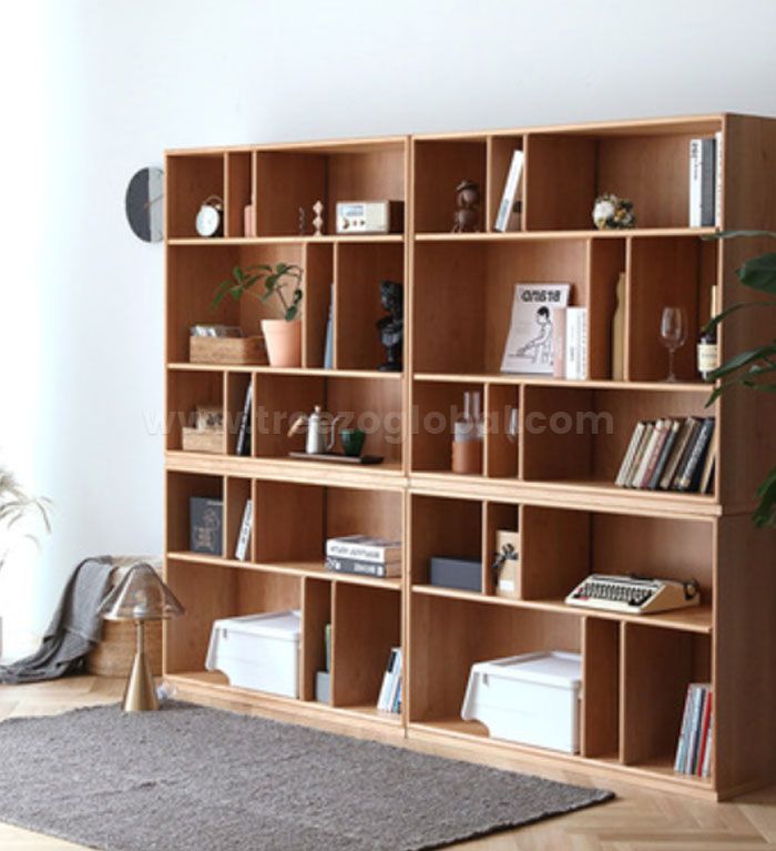 Solid Wood Bookcase