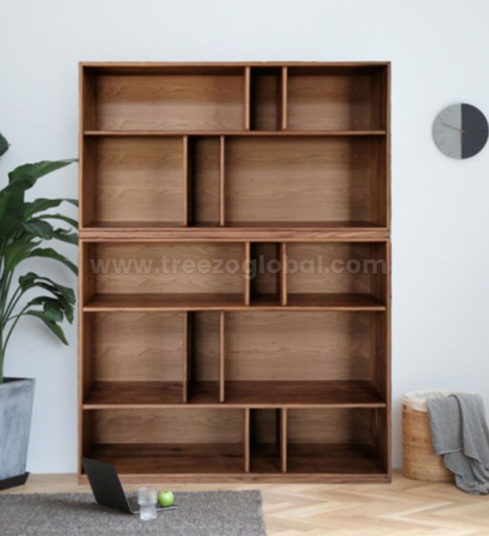 Solid Wood Bookcase