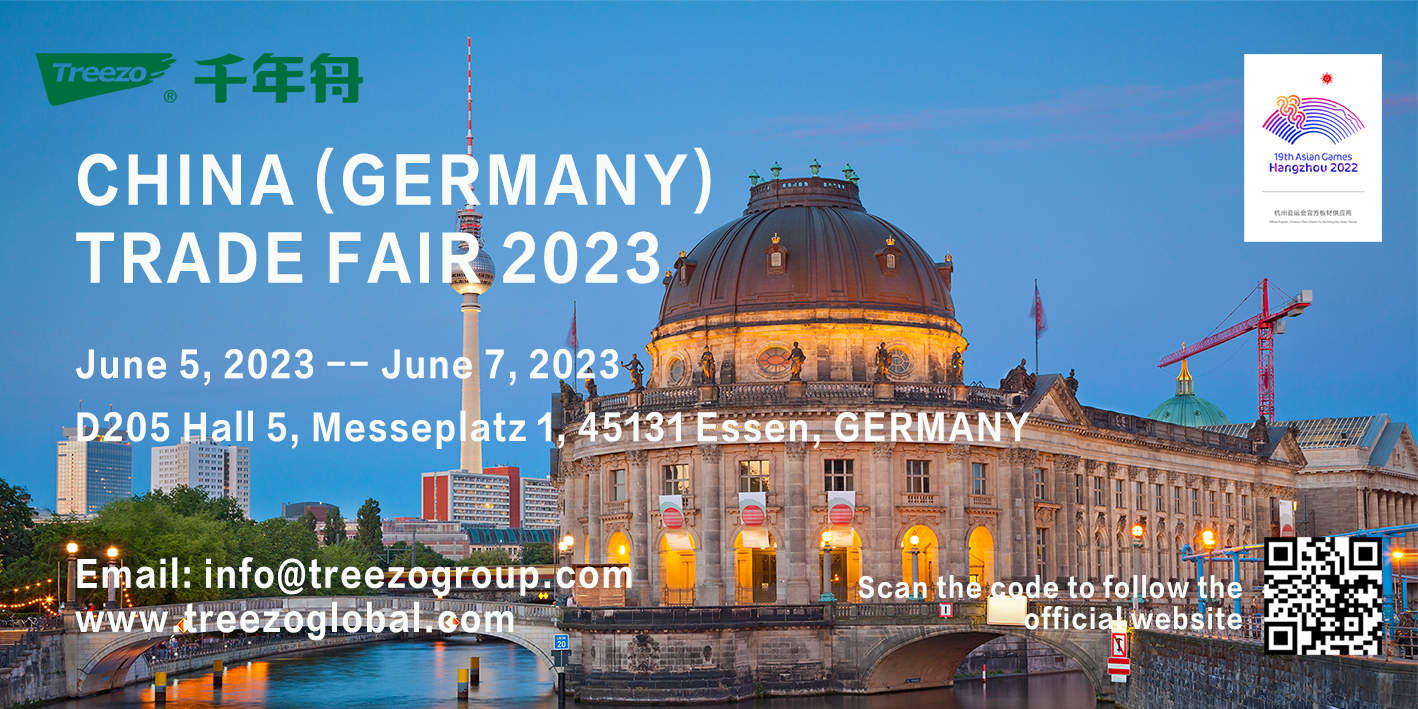 CHINA (GERMANY) TRADE FAIR 2023 is being held at Messe Essen. Treezo invites you to attend!